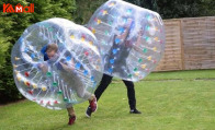 zorb ball motivates love for sports